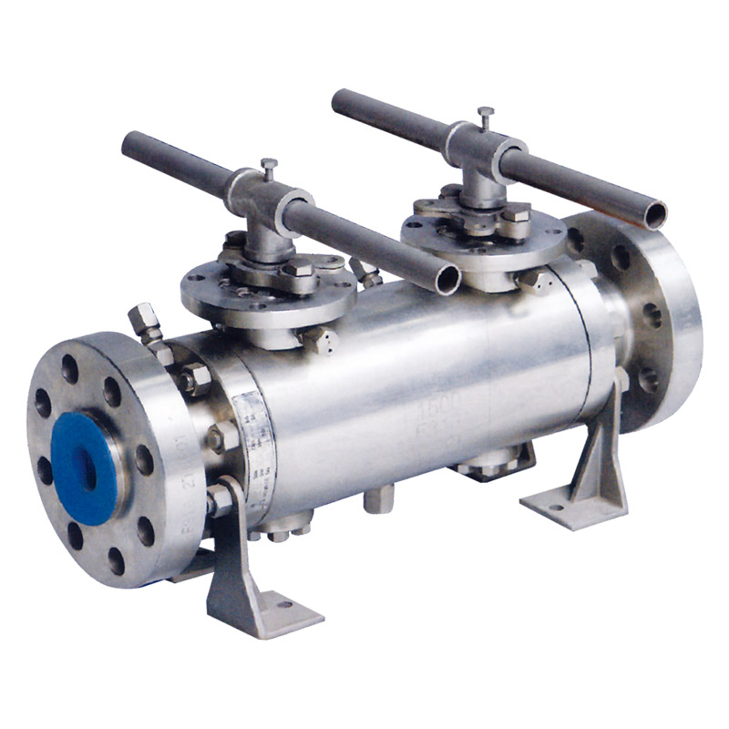 Двойной блок и выпускной клапан